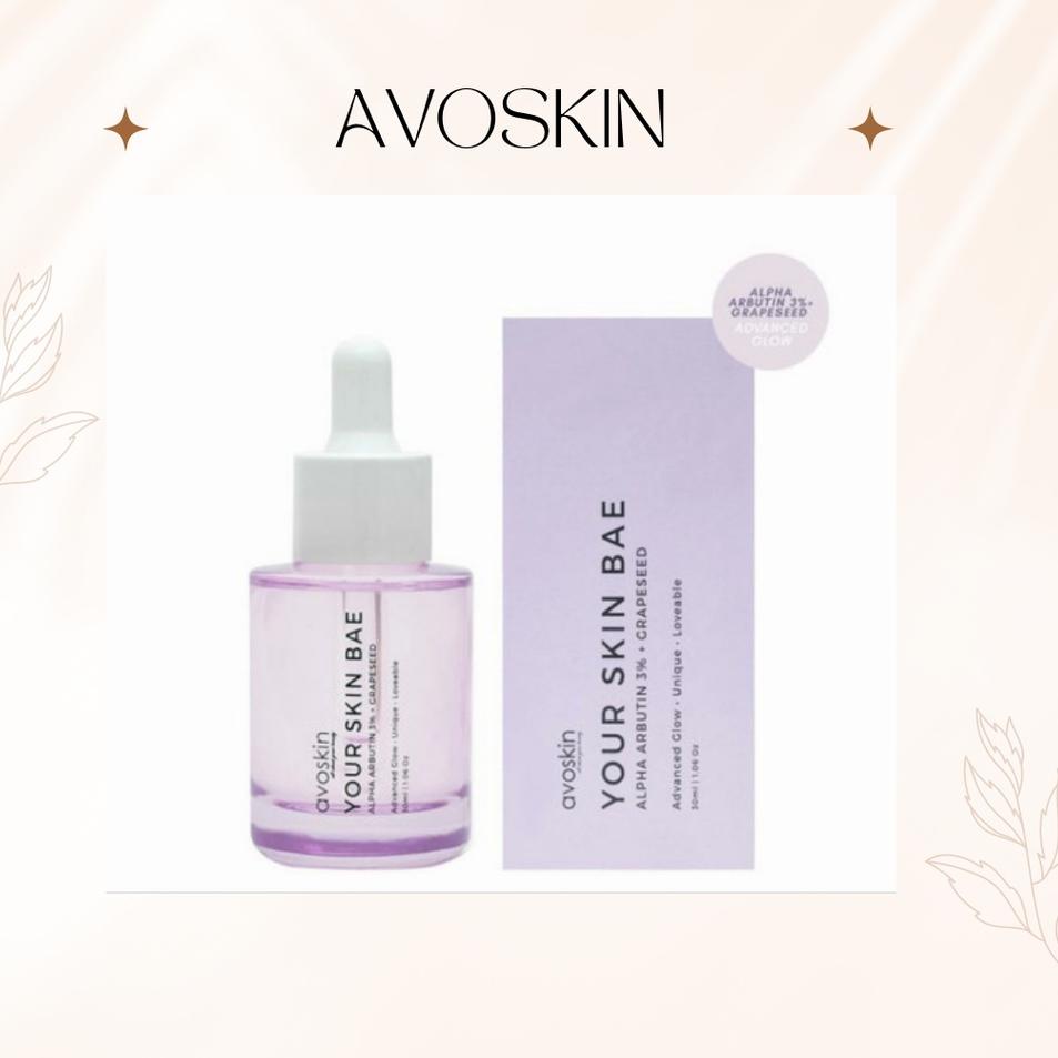 ➷ Avoskin Your Skin Bae Alpha Arbutin 3% + Grapeseed - Avoskin Serum Alpha Arbutin ◘