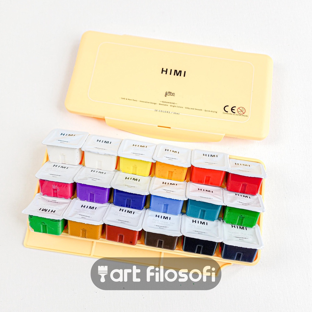 

RB Miya Himi Gouache 18x30ml Neon Green & Pink