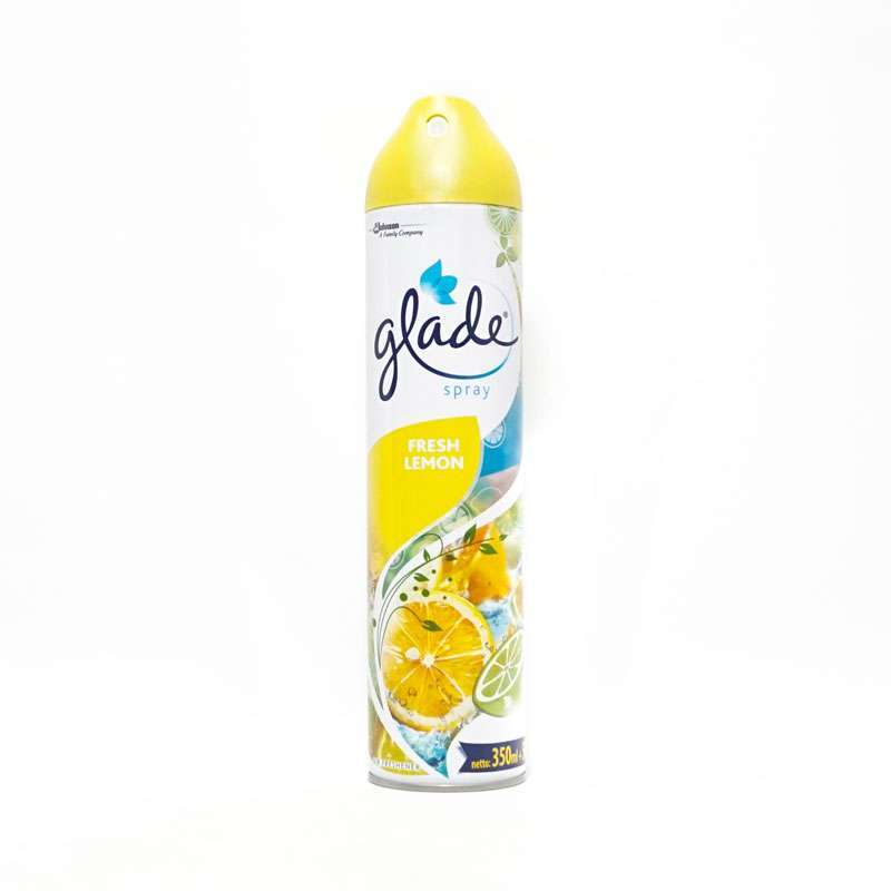 GLADE 2 IN 1 FRESH LEMON 350ML