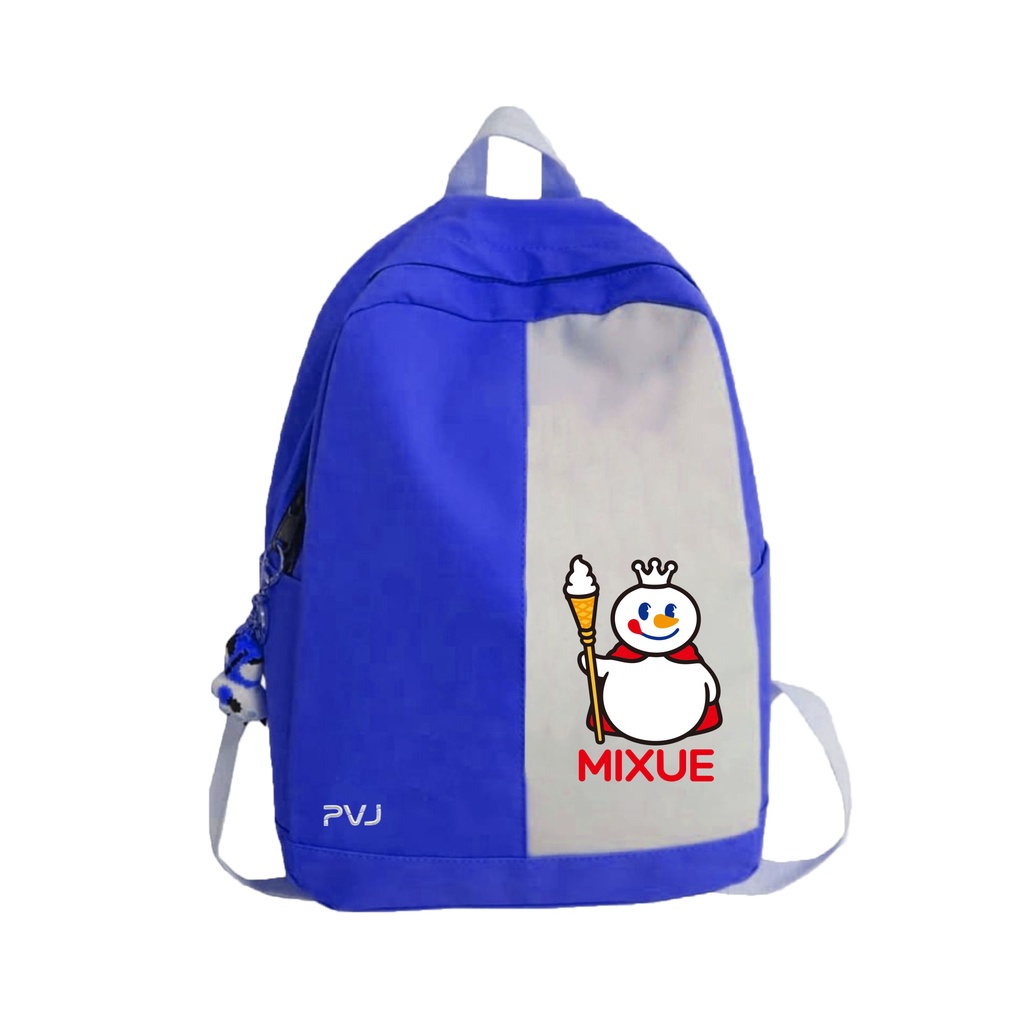 PVJ - Tas sekolah Anak Laki-laki dan Perempuan Ransel TK SD SMP Motif Mixue