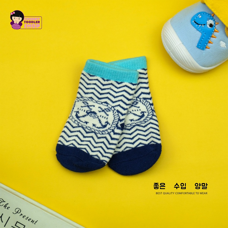 Kaus kaos kaki anak bayi Balita laki laki perempuan semata kaki Motif kartun lucu 0 - 1 tahun SC2136