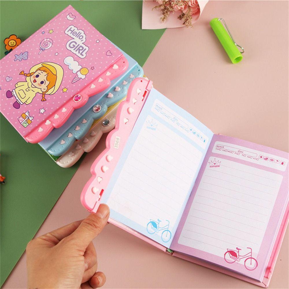 Mxbeauty Password Diary Hadiah Anak Hewan Kreatif Kawaii Kartun Siswa Notepad