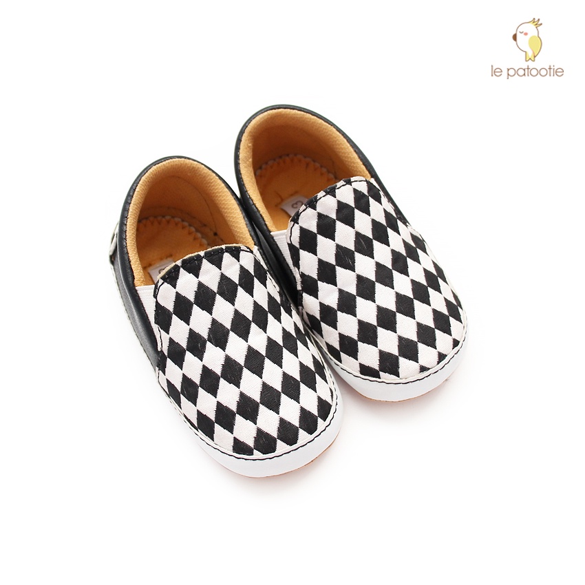 LE PATOOTIE Prewalker Shoes sepatu bayi anak laki laki keren - Vans slip on