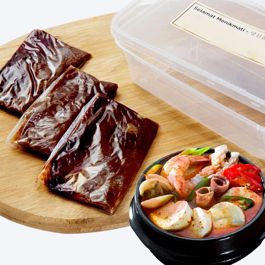 

【F⚡ASH SALE✅】 SAMWON BUMBU SUNDUBU JJIGGAE FRESH - BUMBU SUP TAHU PEDAS KHAS KOREA FRESHLY MADE