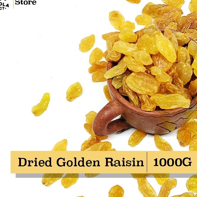 

☎ Granola Addict - Dried Golden Raisin / Kismis Kuning 1000G ❂