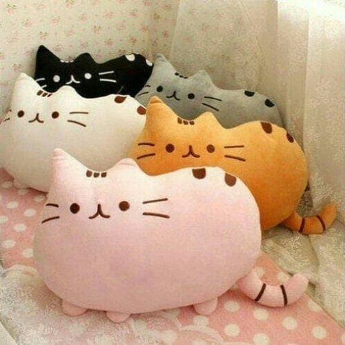 Bantal Kucing / Boneka Kucing / Bantal Lucu / Bantal Sofa / Bantal Karakter / Bantal Bentuk Kucing 50Cm