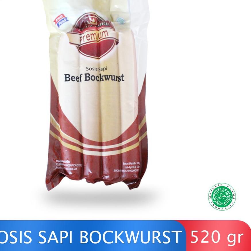 

☛ Villadrop Sosis Sapi Bockwurst 520gr ➶
