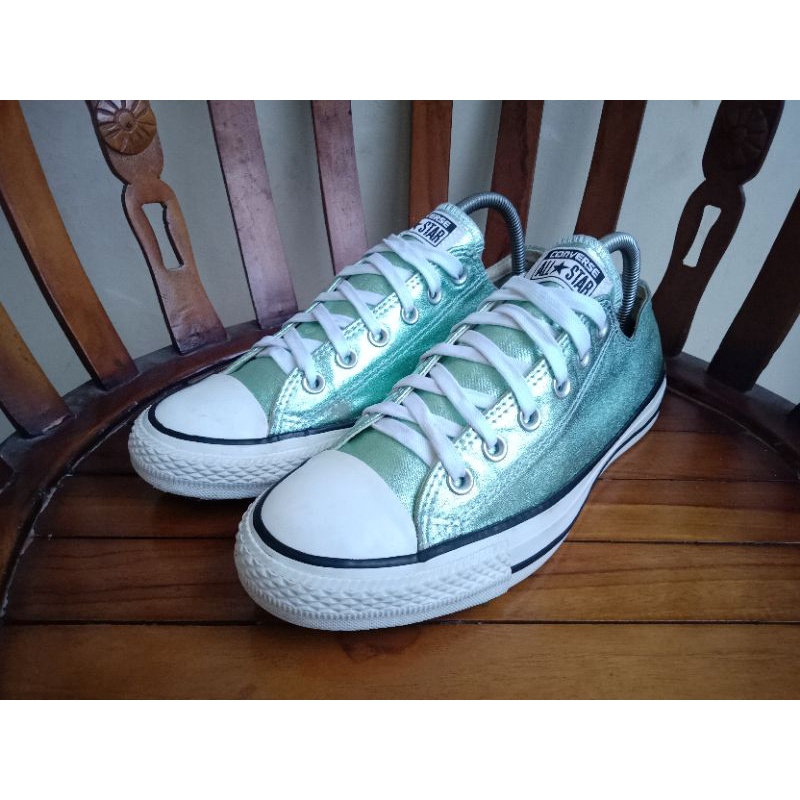Converse Chuck Taylor All - Star Ox Low Jade Metallic size 40