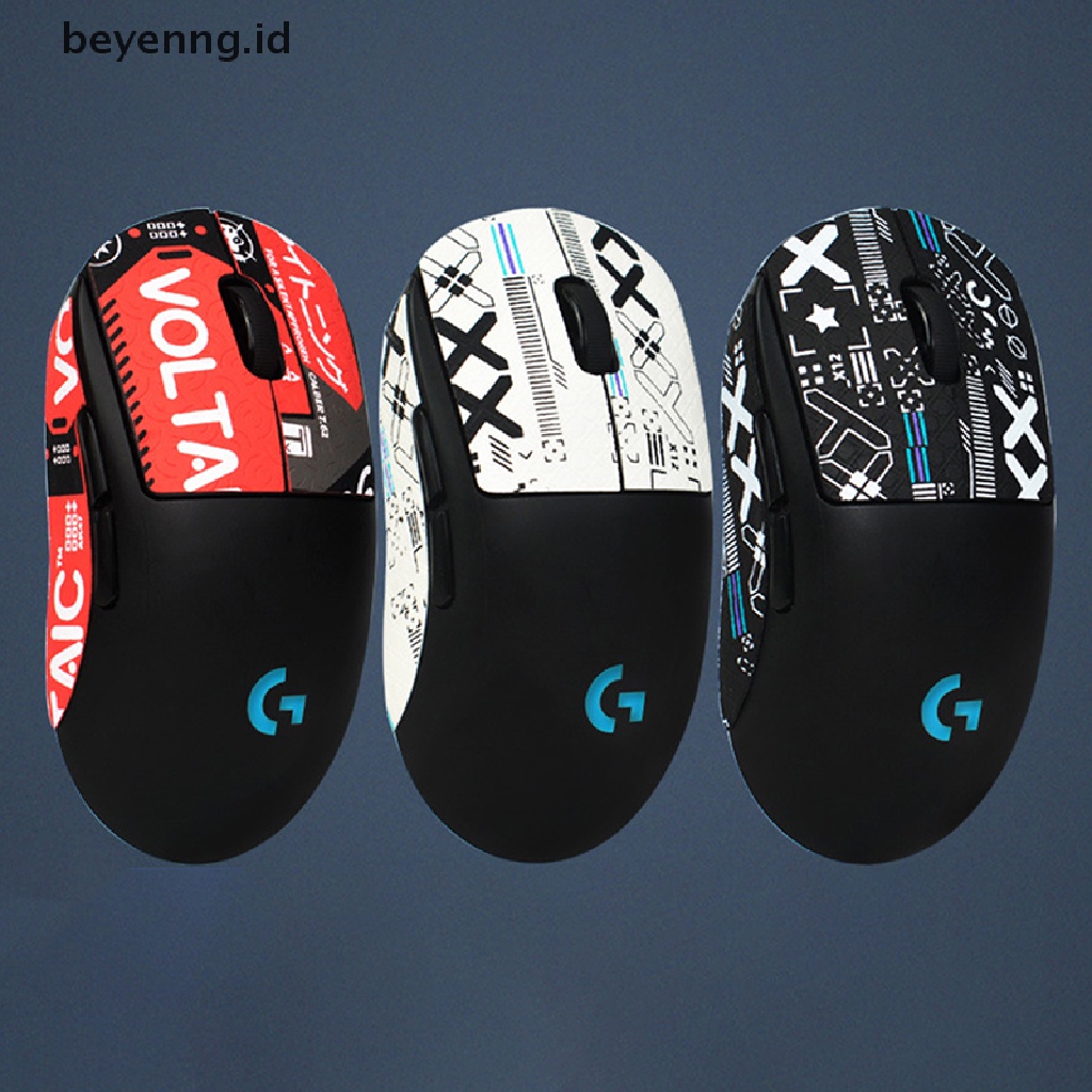 Beyen BTL Mouse Grip Tape Skate Handmade Stiker Non Slip Kulit Cicak Hisap Keringat Untuk Logitech G Pro GPW Wireless Tanpa Mouse Stiker Anti Slip ID