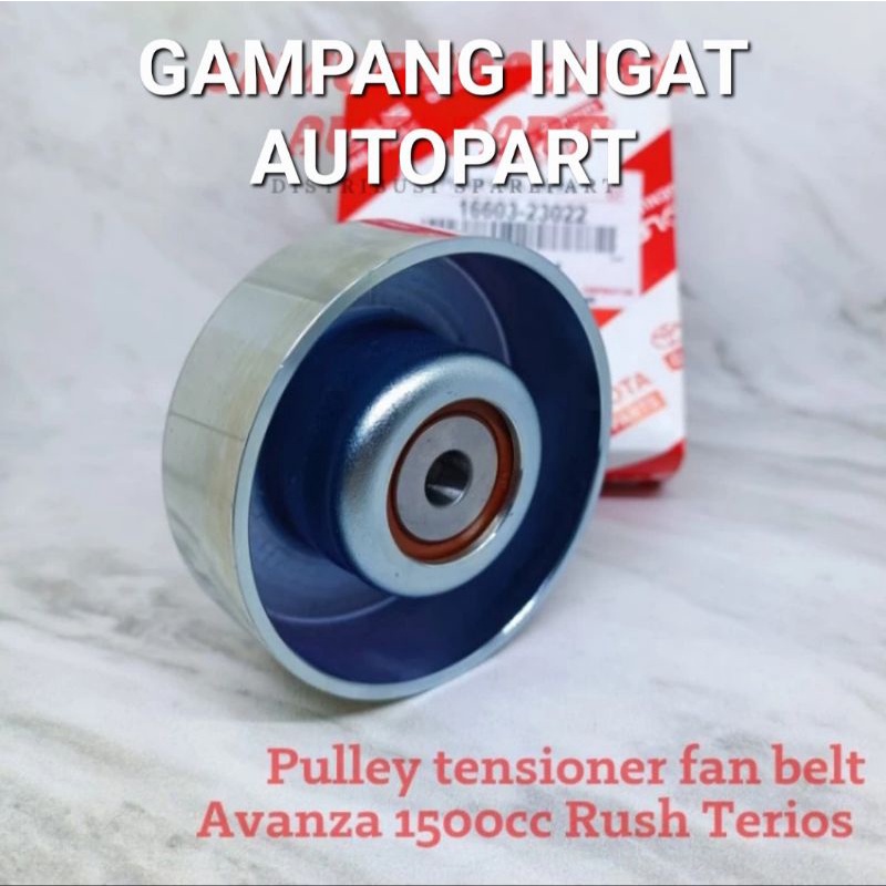 Pulley AC Poli Pully AC Pulley Tensioner AC Avanza 1500cc 1.5 Veloz Rush Terios Grandmax ASLI