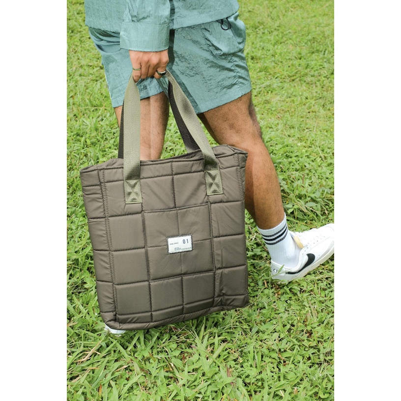 JAVAJONES Tote Bag Puff Carter | Puffy Bag | Totebag Pria Wanita