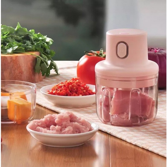 BB7 - Blender Portable Mini Elektrik Blender Chopper Mini Usb