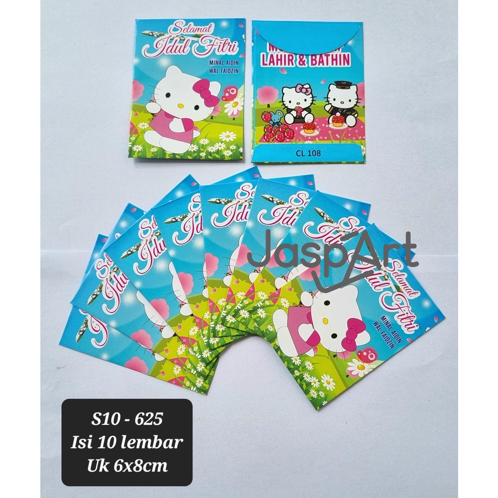 AMPLOP LEBARAN IDUL FITRI UKURAN KECIL ISI 10 AMPLOP ISLAMI AMPLOP KARTUN AMPLOP LUCU READY STOCK