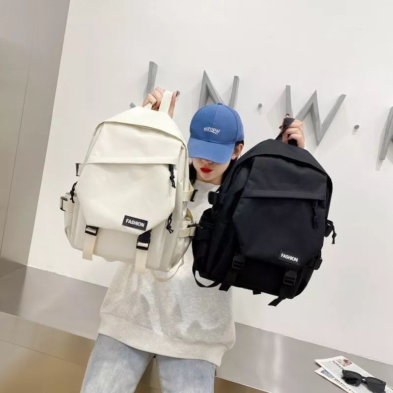 TAS RANSEL PRIA WANITA WURTC BACKPACK SEKOLAH SMA FASHION KOREA ANTI MALING CEWEK