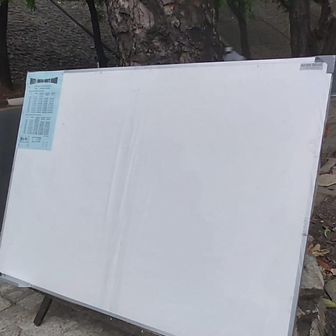 

whiteboard 70 x 100 cm nonmagnet