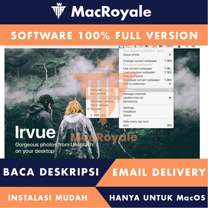[MacOS] Irvue Full Version Lifetime Full Garansi