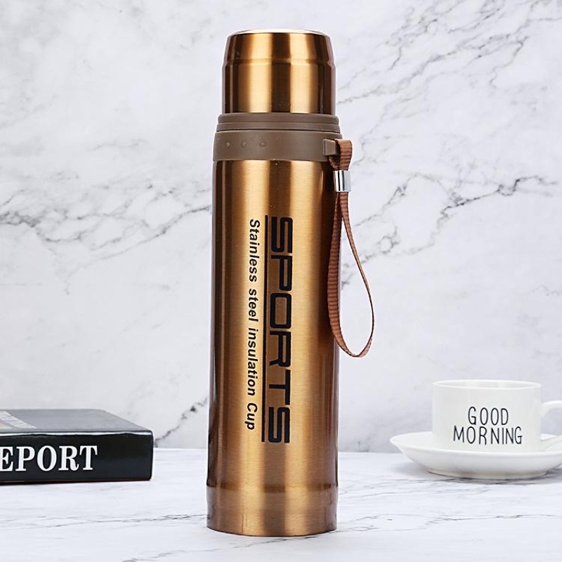 SPORTS Termos Vacuum Flask Cup Stainless Steel Hot/Cold Travel Termos [HX-160]