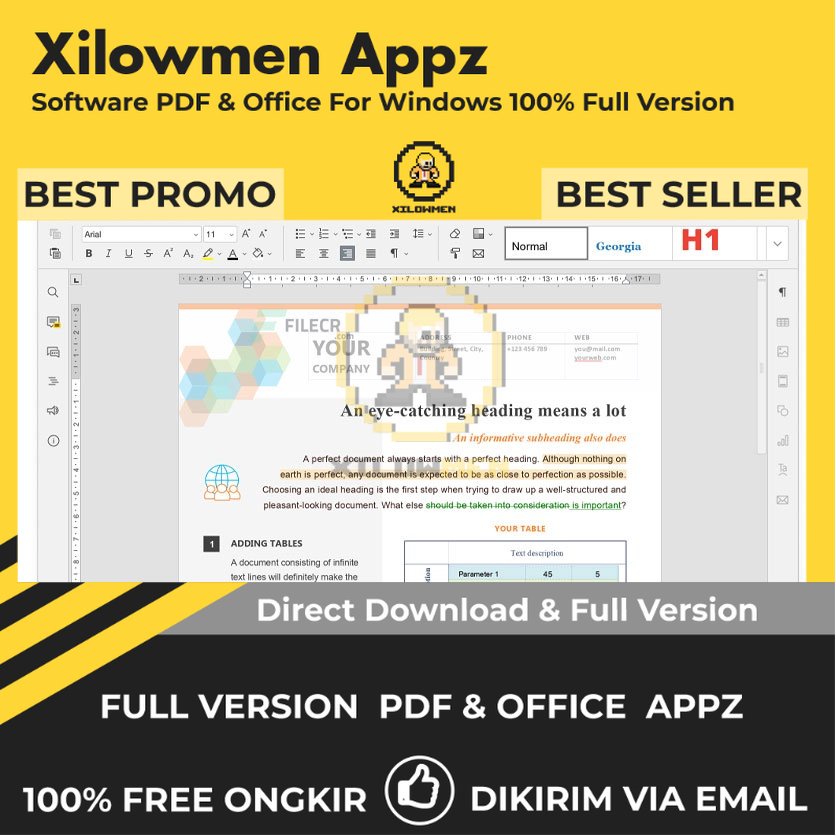 [Full Version]  OnlyOffice Pro PDF Office Lifetime Win OS