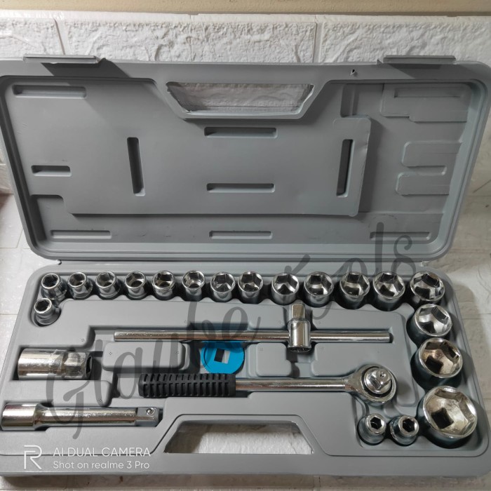 Shock Kunci Sock Set 25Pc 8-32 - Kunci Sok Set Besar