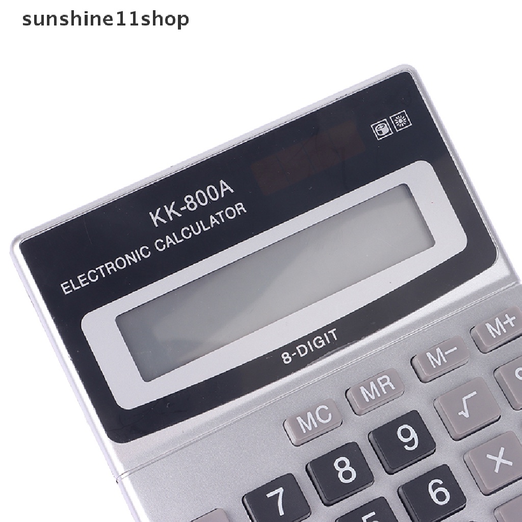 Sho Kalkulator Grosir Pabrikan Baru KK-800A Metal Desktop Font Wide Calculator N