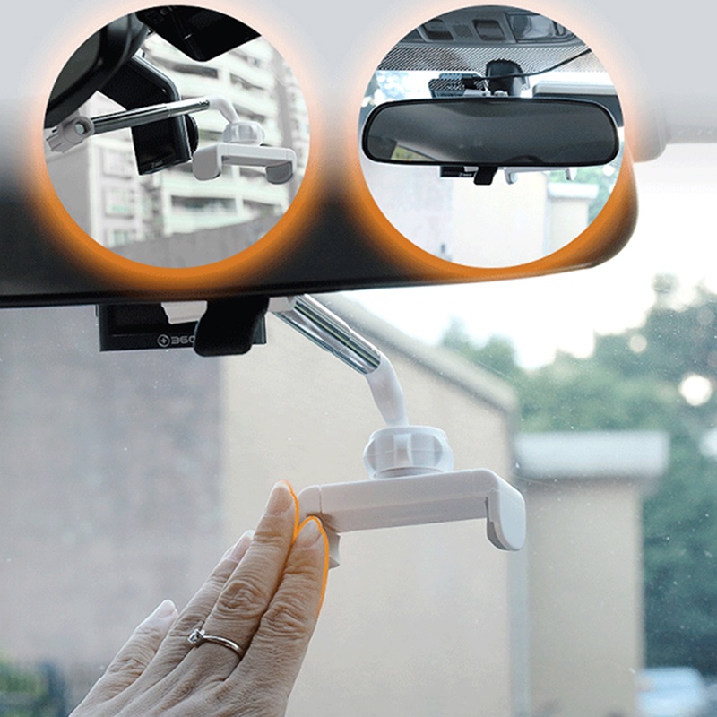 [AYBx] Baju Kaos Distro Pria Wanita Lengan Pendek 360°Rotating Adjustable Car Phone Holder Mobil Interior Mobil