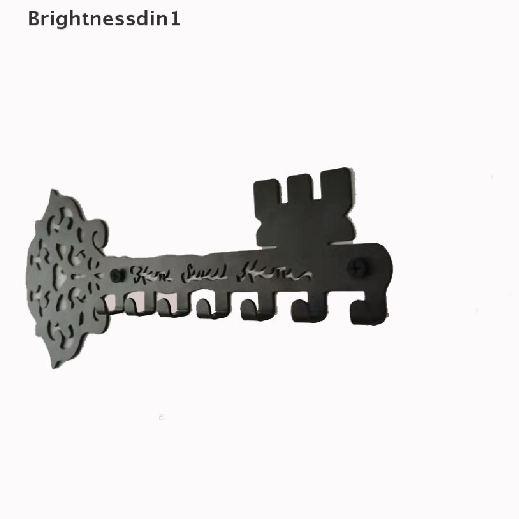 [Brightnessdin1] Gantungan Kunci Tempel Dinding Home Decor Untuk Pintu Depan Rumah Toko Vintage Decor Boutique