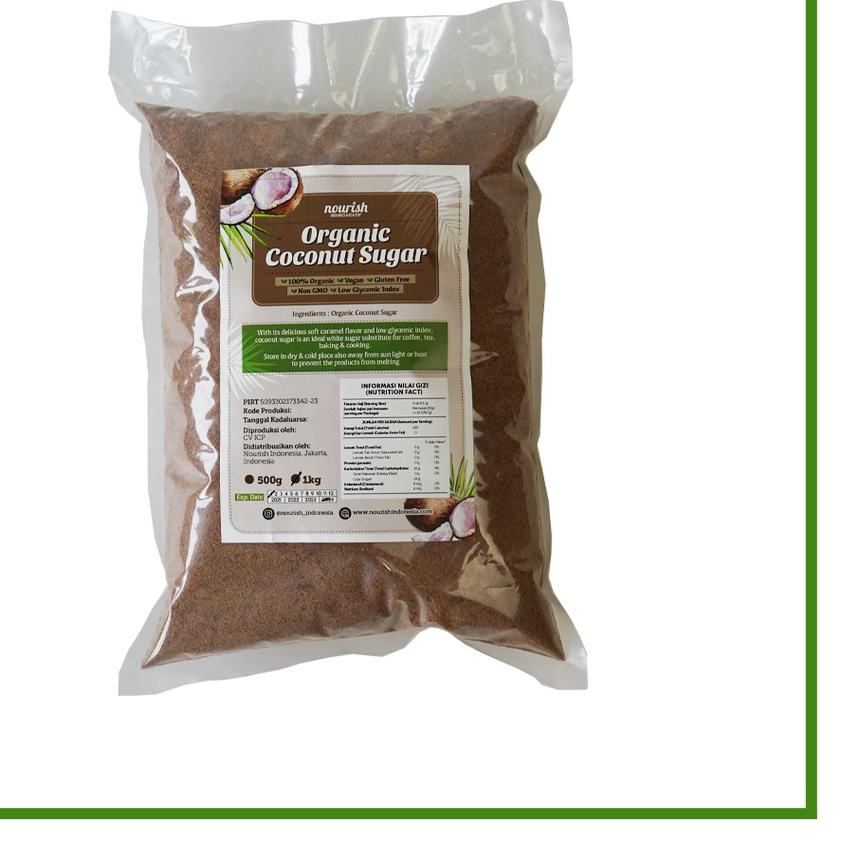 

Ω Nourish Indonesia, Organic Coconut Sugar 1kg ◘