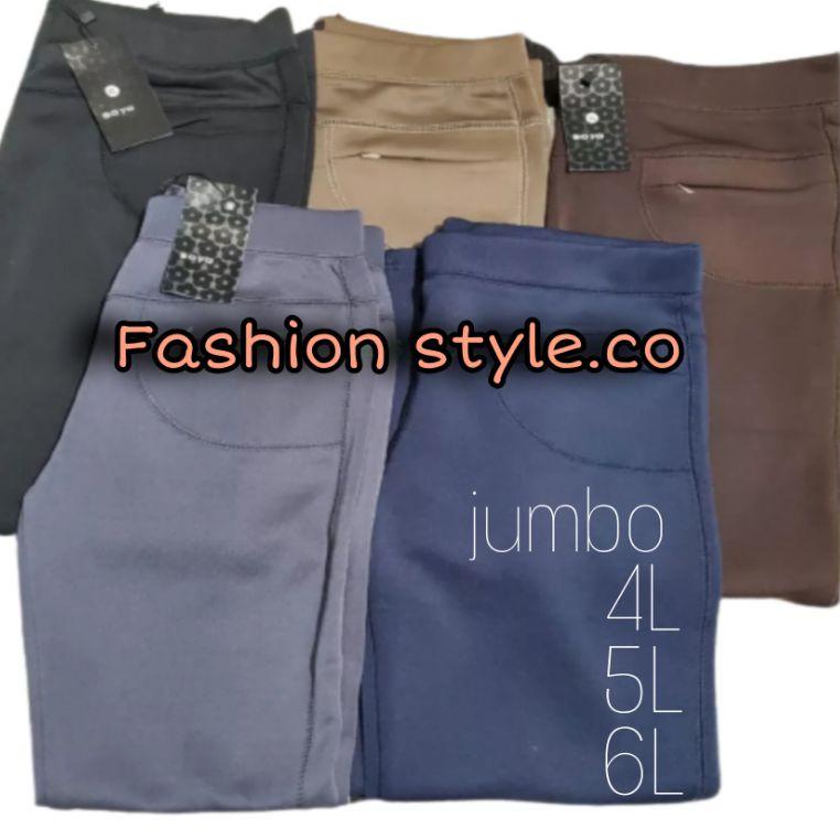 BEST SELLER Celana scuba import merk (saya) / celana panjang wanita jumbo / celana panjang wanita te