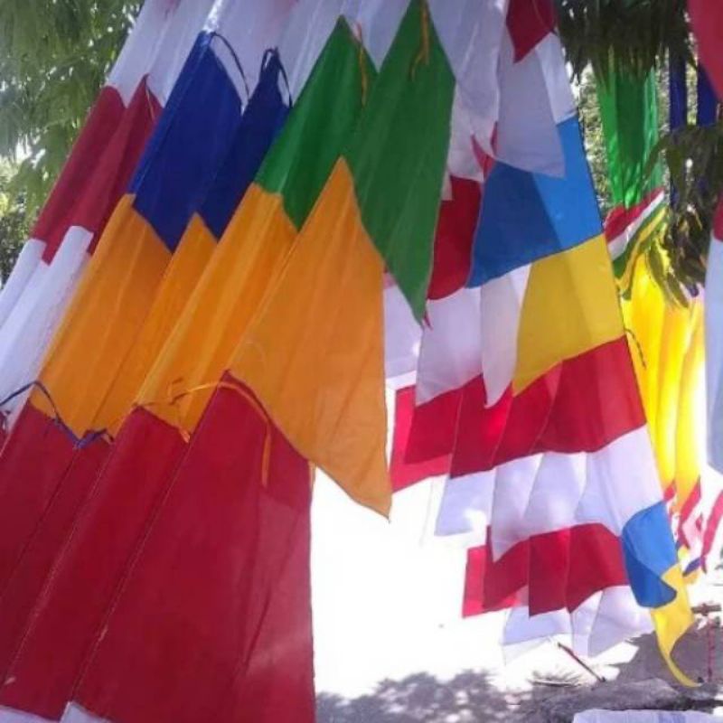 Umbul Umbul Warna Warni Harga 1kodi/20pcs