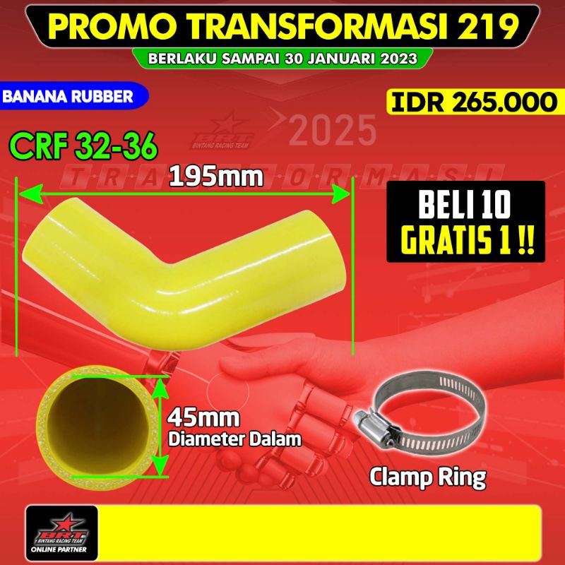 Karet banana rubber BRT CRF150