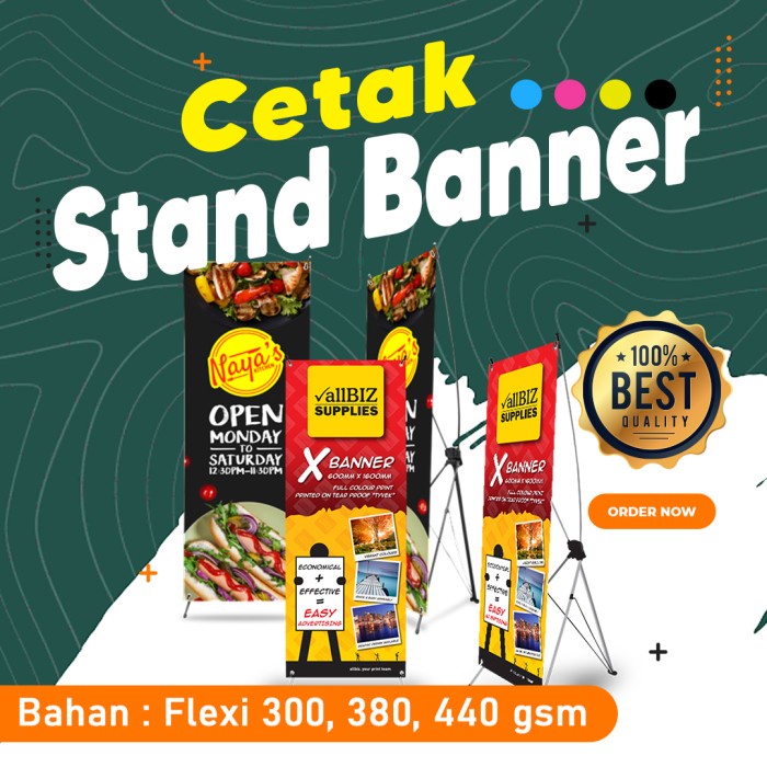 

[[JNT COD]] X BANNER, STANDING BANNER, SPANDUK - X-FLEXI 380, 60 x 160 cm