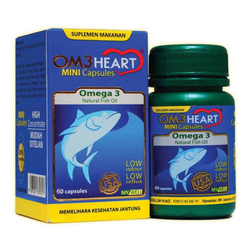 Omeheart PER BOTOL VITAMIN KESEHATAN JANTUNG