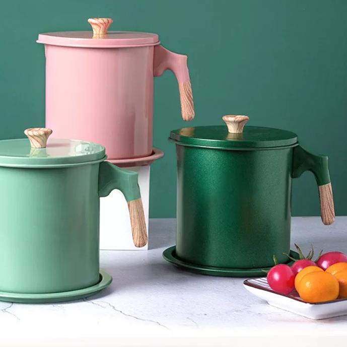 ♞ Oil Pot (Tempat Minyak) PINK TOSCA PUTIH ➣