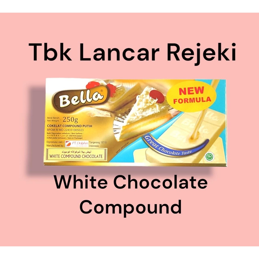 

Bella Coklat Compound Putih 250gr