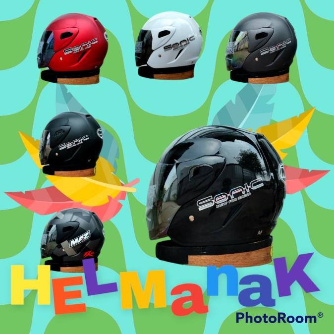HELM ANAK MAZ UMUR 8 TAHUN S/D 10 KEATAS