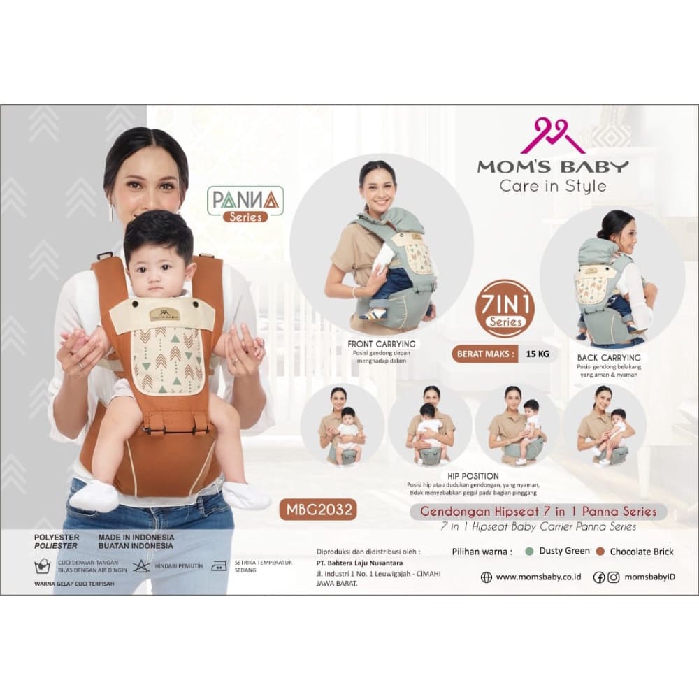 Moms Baby - Gendongan Hipseat