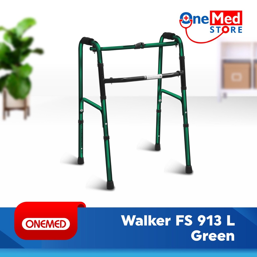 Alat Bantu Jalan Walker Green FS 913 L OneMed OJ
