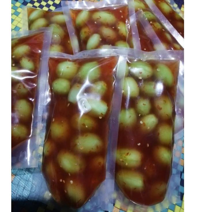 

>V44859) Manisan dondong thailand pedas 400 gram, gula asli kualitas premium, HALAL