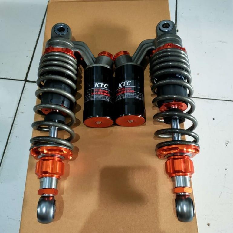 Shockbreaker tabung atas copy KTC racing UK 280 320 340 bebek shock nmax xmax lexi aerox adv pcx supra revo jupiter z old new blade rxking