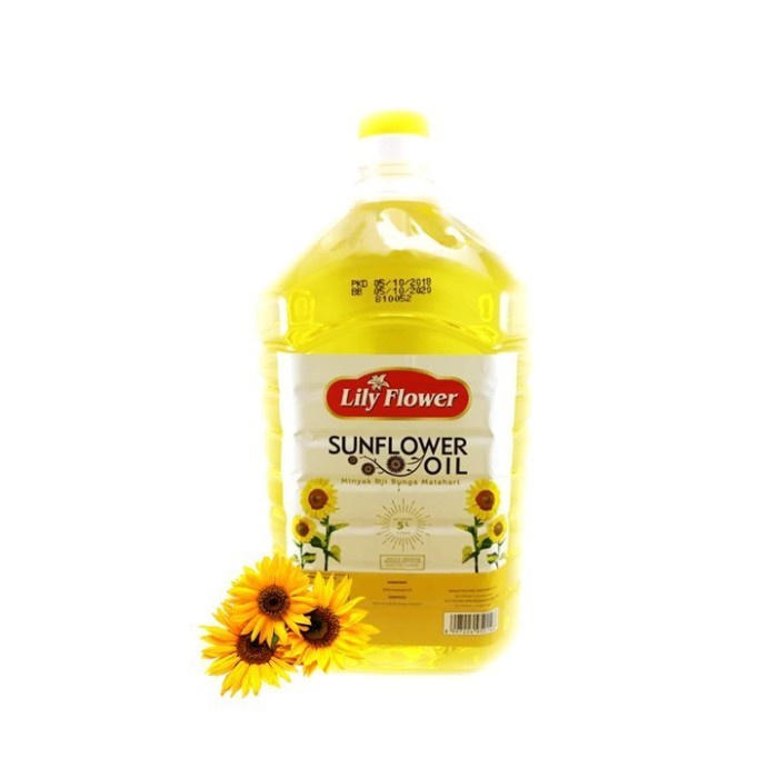 1000ml Sunflower Carrier Oil Minyak Biji Bunga Matahari