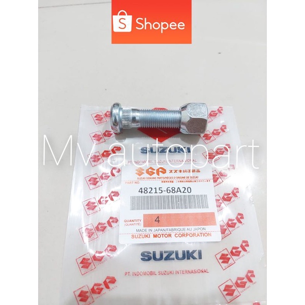 Baut dan mur roda 1pc Suzuki New Carry Pick Up Original