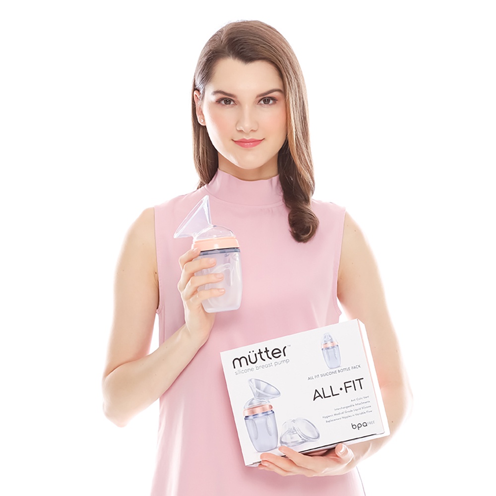 MUTTER ALL-FIT Silicone Breast Pump Pompa ASI Manual