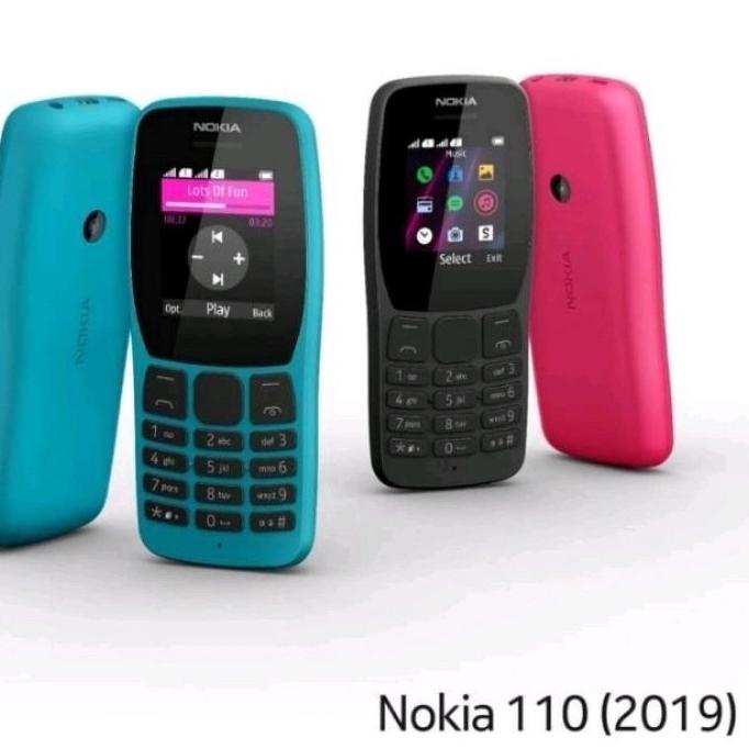 Original HP NOKIA 110 2019 DUAL SIM NEW MP3 