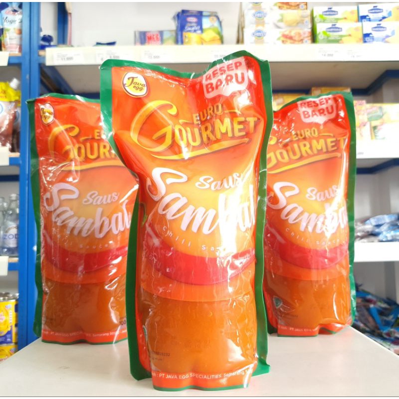 

Saus Sambal 1Kg / Saus Sambal Euro Gourmet 1Kg / Sambal Euro Gourmet 1Kg