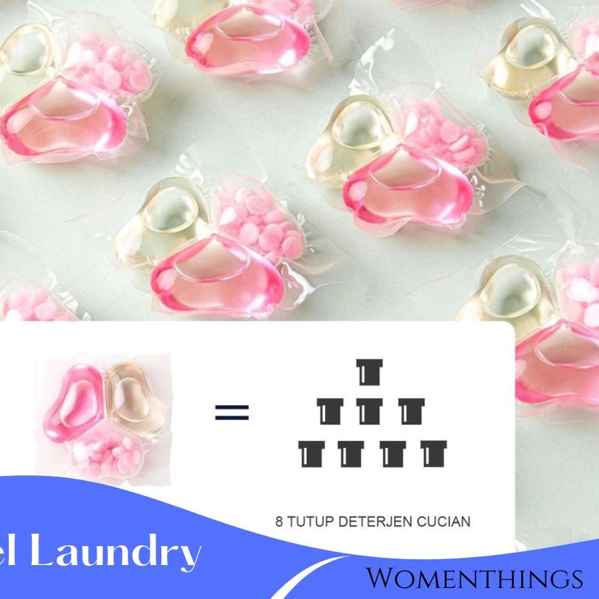 ✰ Gel Laundry Sabun Ajaib Detergen Laundry Magic Gel Laundry Sabun Mesin Cuci Detergen Gel BallLaund