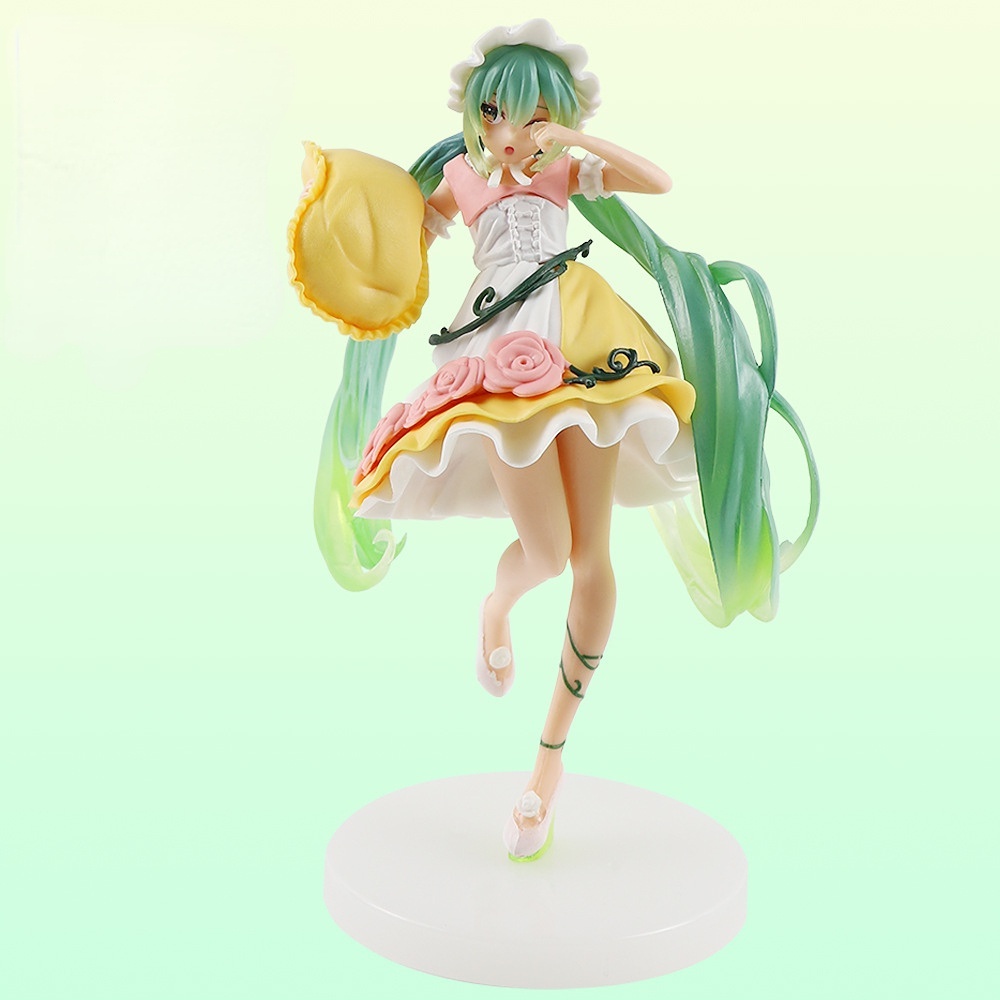 Miku Sleeping Beauty PVC Action Figure Model Boneka Mainan Butik Dekorasi Hadiah Ulang Tahun