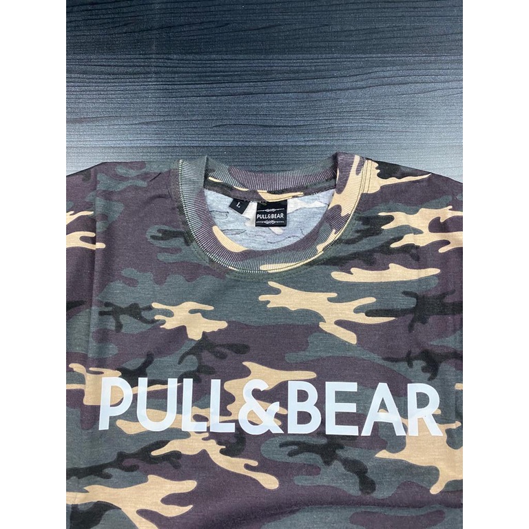 kaos embos loreng camo