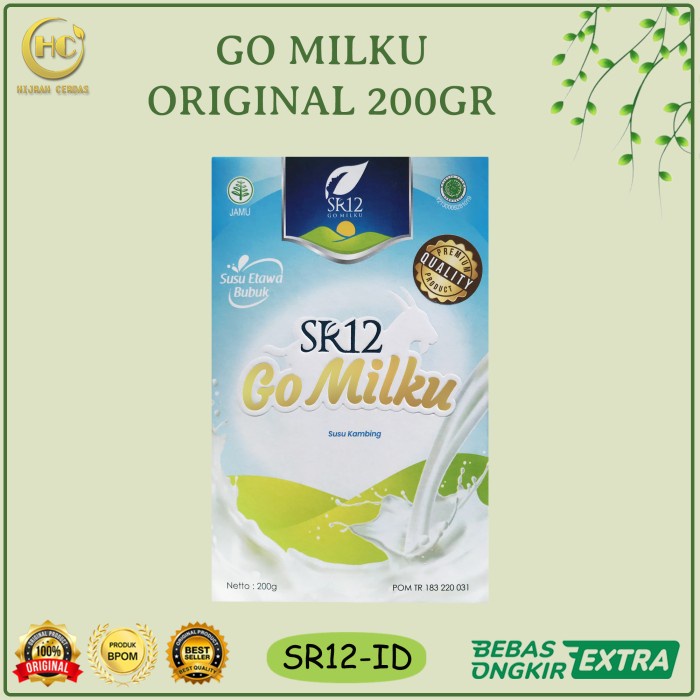 

[ COD ] SUSU KAMBING ETAWA SR12 200 GR