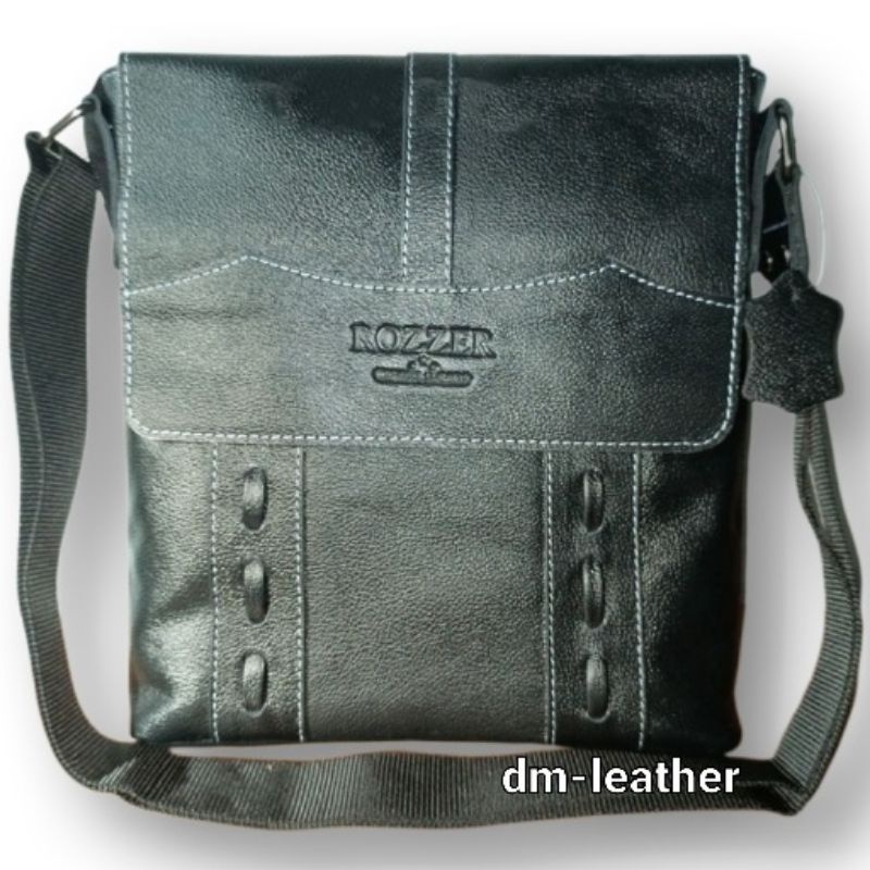 PROMO - Tas Pria Kulit Asli model Anyam