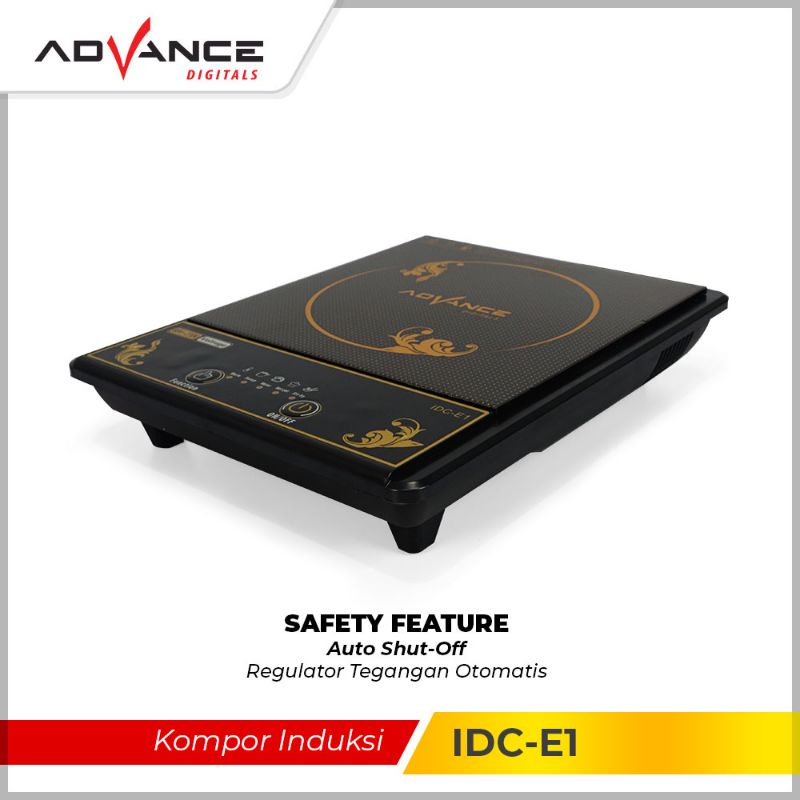 Advance Kompor Listrik Induksi Low Watt 550 / Induction Cooker IDC-300 / IDC-E1